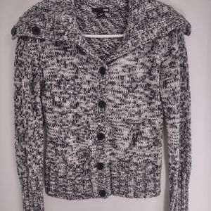 H&M Grey Marbled Sweater